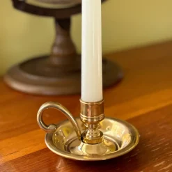 garrett-wade Solid Brass Chamberstick New