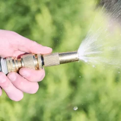 garrett-wade Solid Brass High-Pressure Quick Connector Nozzle Hot