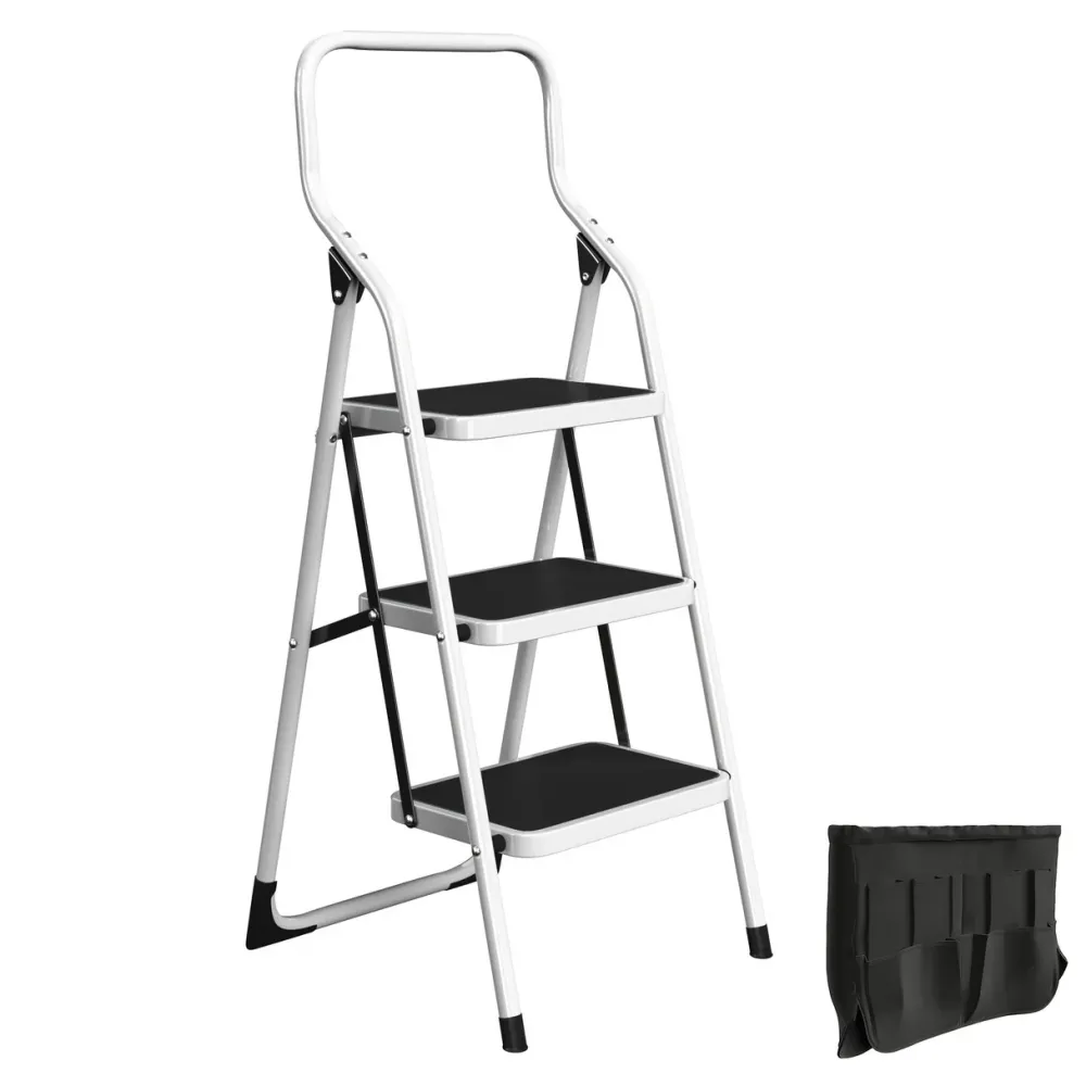garrett-wade 3-Step Stool Folding Ladder Online