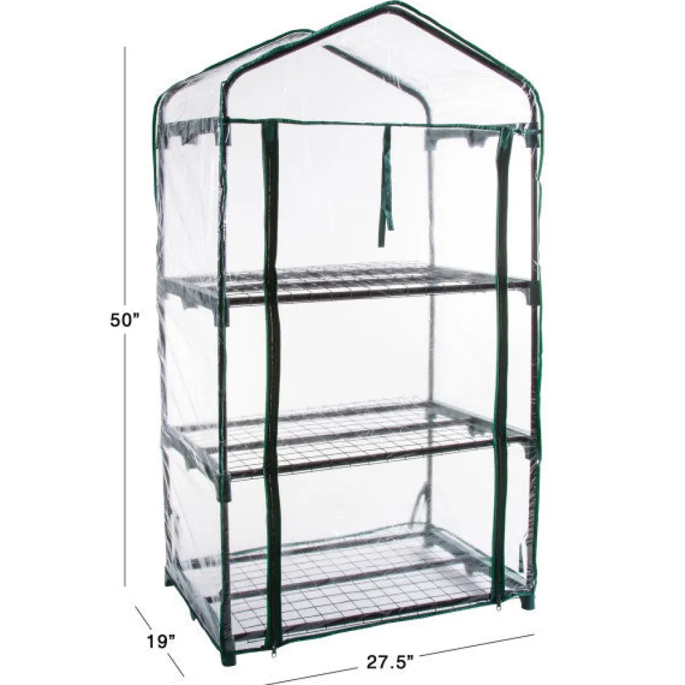 garrett-wade 3-Tier Mini Greenhouse Online