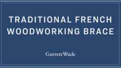 garrett-wade Traditional French Woodworking Brace Clearance