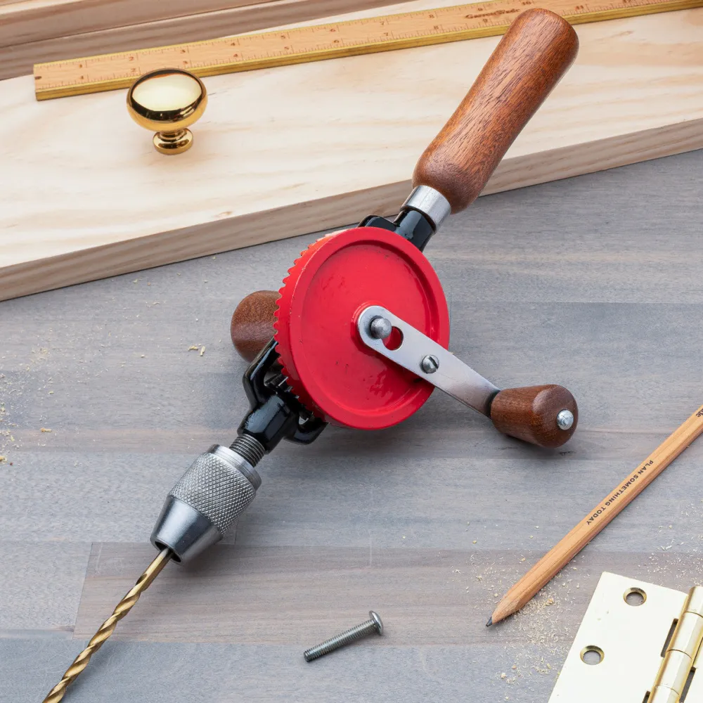Garrett Wade Traditional Geared Hand Drill Online