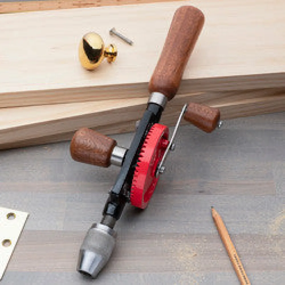 Garrett Wade Traditional Geared Hand Drill Online