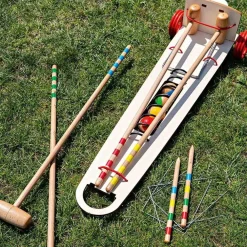 garrett-wade Traveling Croquet Set Made in France Outlet