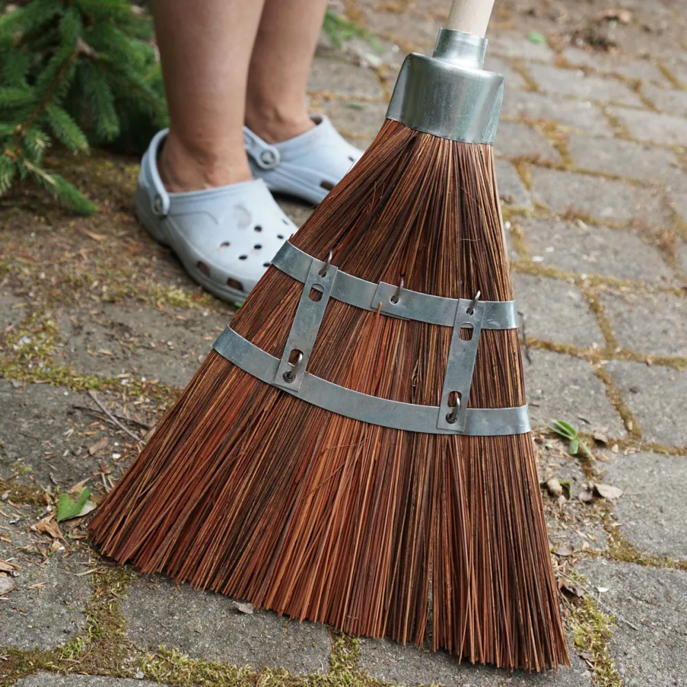 garrett-wade Two Long-Lasting Garden Brooms Discount