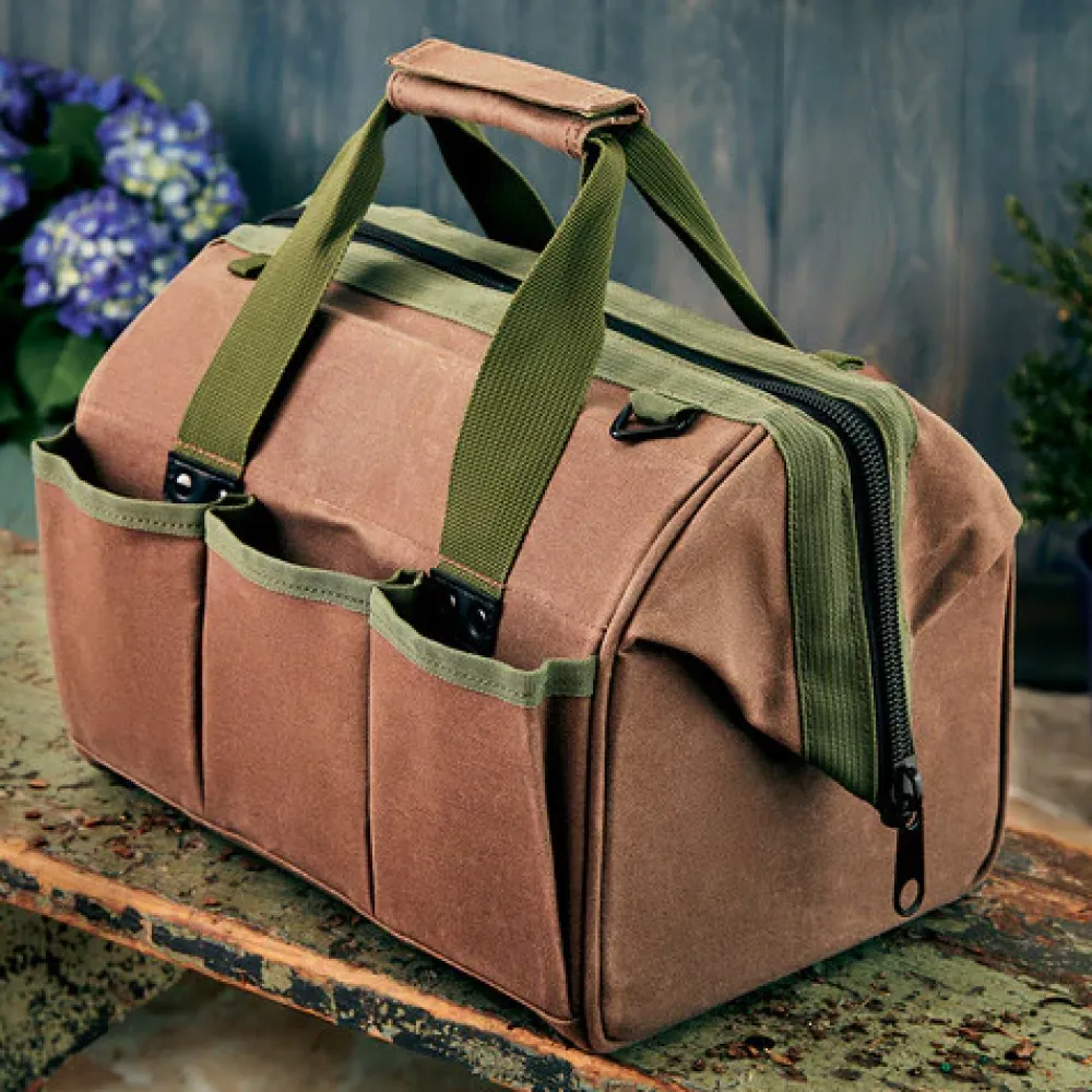 Garrett Wade Waxed Canvas Doctor's Style Bag New