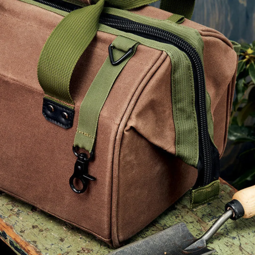 Garrett Wade Waxed Canvas Doctor's Style Bag New