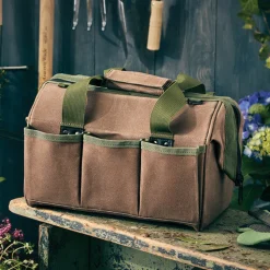 Garrett Wade Waxed Canvas Doctor's Style Bag New