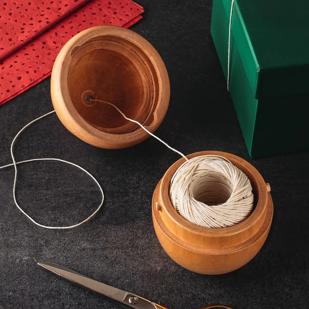 garrett-wade Wooden Acorn-Shaped Twine Holder Sale