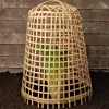 garrett-wade Woven Bamboo Garden Cloche
