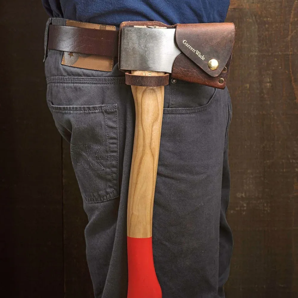 Garrett Wade Yankee Hatchet with Belt Sheath Set Hot